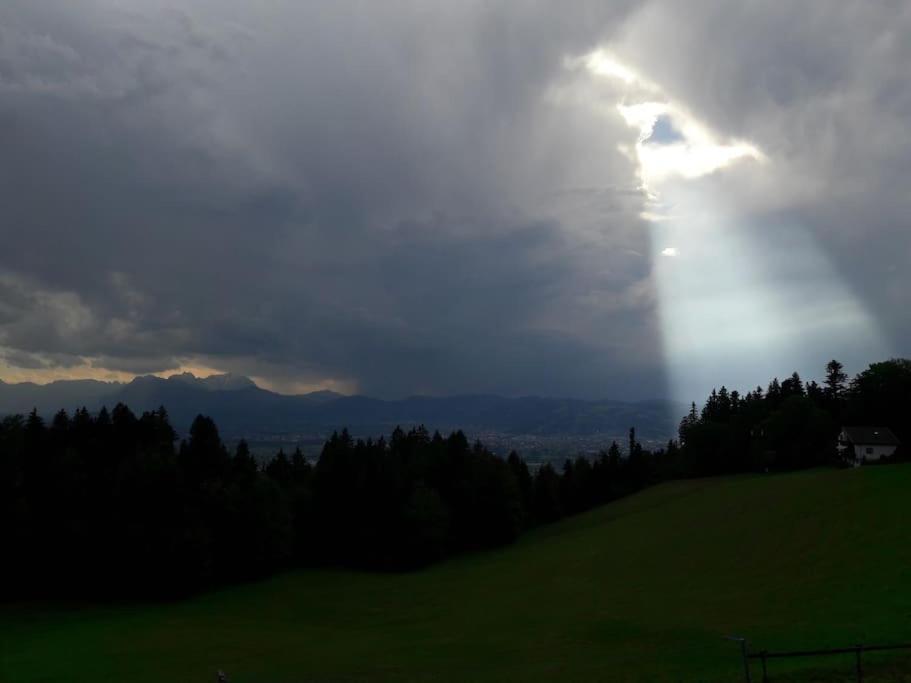 Grosszuegige Ferienwohnung Am Skigebiet Boedele Mit Rheintalblick Дорнбирн Экстерьер фото